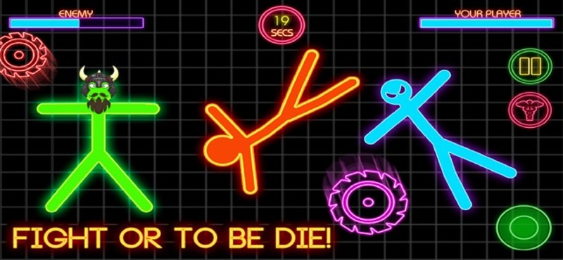 Stickman War Lightsaber Games screenshot