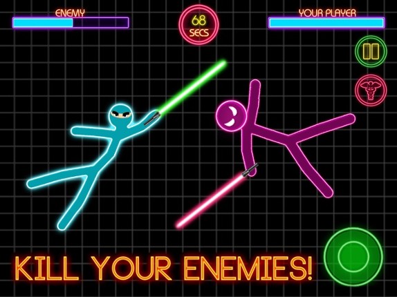 Stickman War Lightsaber Games Image