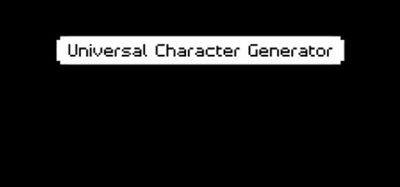 Universal Character Generator Game Cover