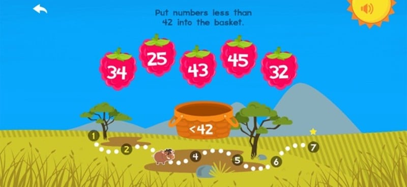 Animal Math Games For Kids Image