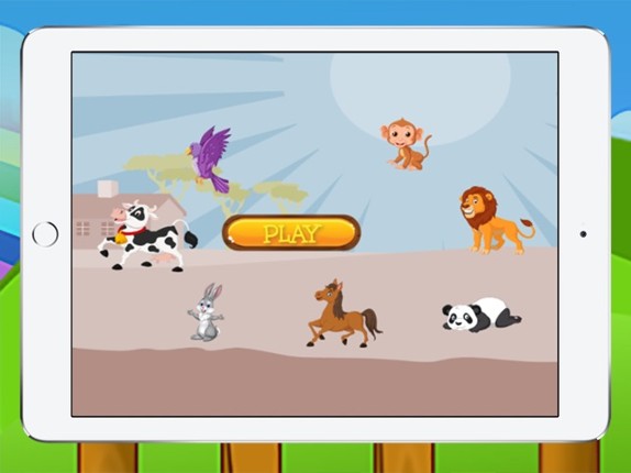 Baby block puzzles : Animals Image
