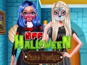 BFF Halloween Face Design Image