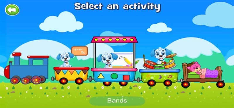 Blue coloring book screenshot