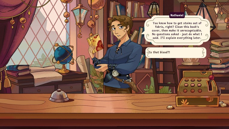 Bookbinding screenshot