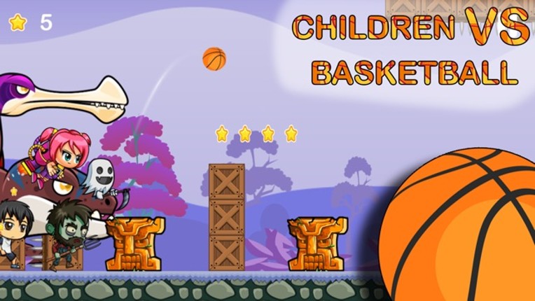 Children VS Basketball - Rolling &amp; Bouncing Ball screenshot