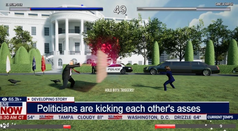 Election FighterZ: Kamala vs trump screenshot
