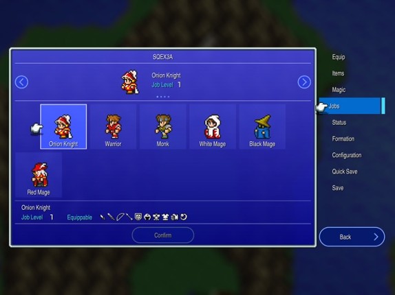 Final Fantasy III screenshot
