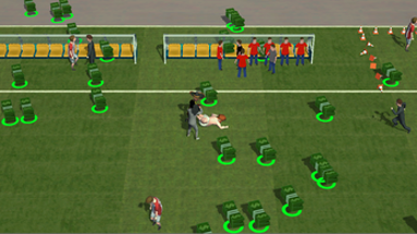 Football streaker! Guy Run simulation Image