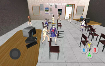 High School Gandere Girl Sim 2 Image