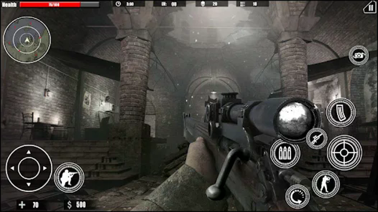 WW2 Sniper Gun War Games screenshot