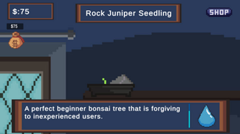 Pixel Bonsai Image