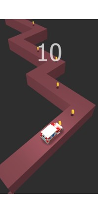 Helix Run - Blocky road screenshot