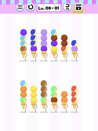 Ice Cream Sort - Sort Puzzle Image