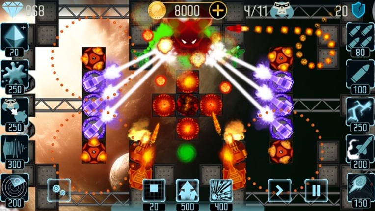 Infinite Galaxy Tower Defense War of Heroes screenshot