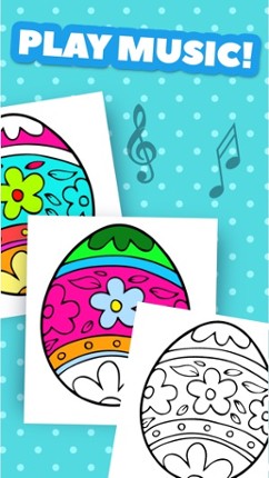 Painting Easter Eggs Coloring Book For Children HD screenshot