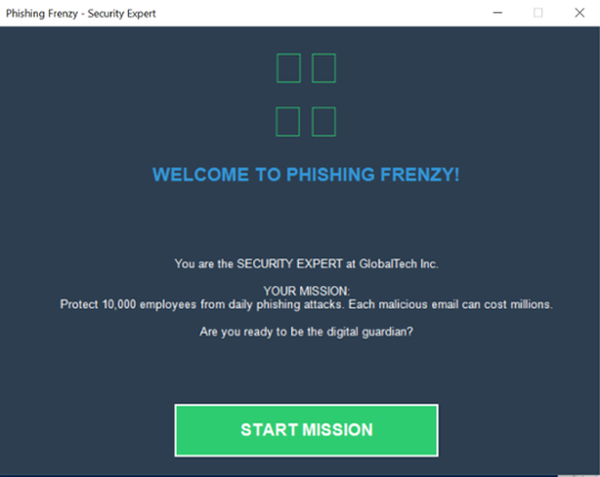 Phishing Frenzy - Security Expert Training Game Image