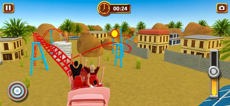 Roller Coaster Simulator Game screenshot