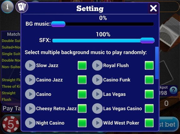 Spanish Blackjack 21 screenshot