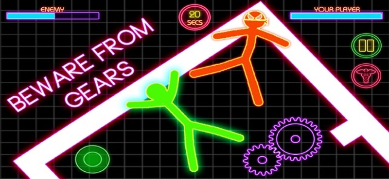 Stickman War Lightsaber Games screenshot