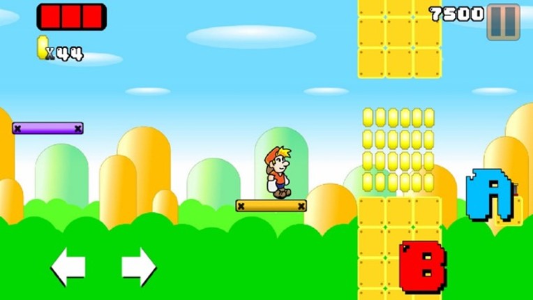 Super Adventures platform World - let it go ! screenshot