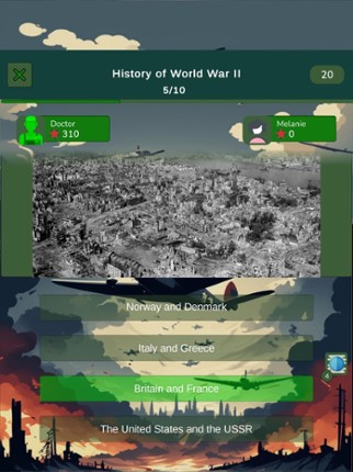 World War 2 Knowledge Quiz screenshot