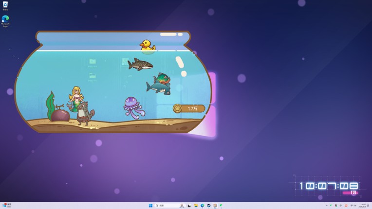 桌面猫猫钓鱼 screenshot