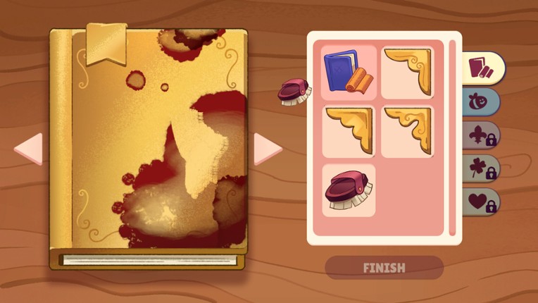 Bookbinding screenshot