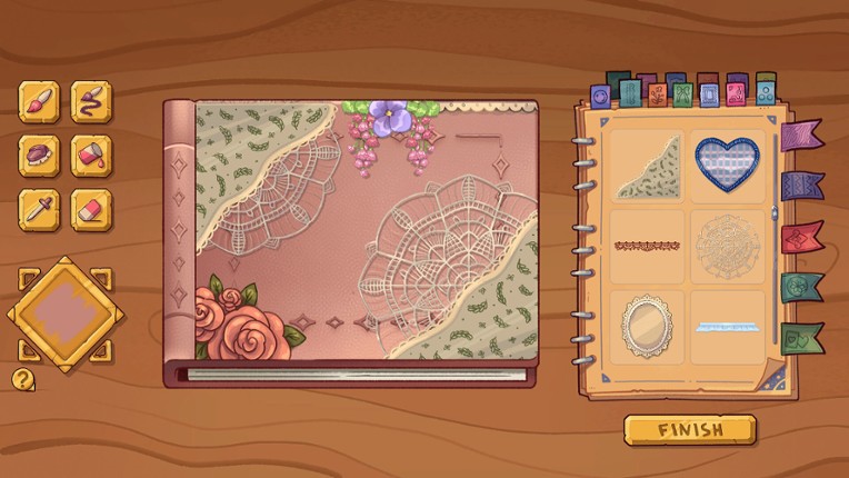 Bookbinding screenshot