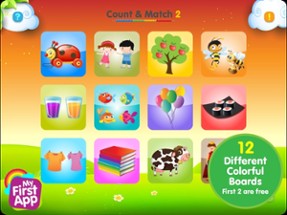 Count &amp; Match 2 Preschool game Image