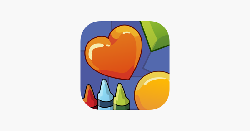 Counting Shapes Coloring Book Image