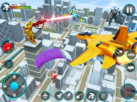 Crocodile Robot War Fighter screenshot