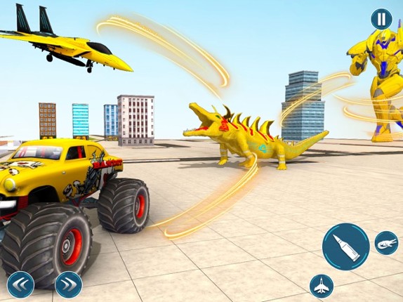 Crocodile Robot War Fighter screenshot