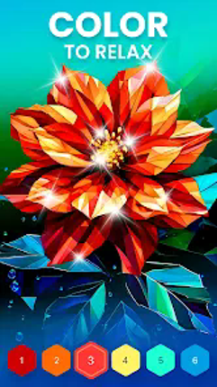 Polygon - Art Coloring Book Image