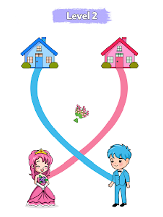 Wedding Rush: Draw Puzzle screenshot