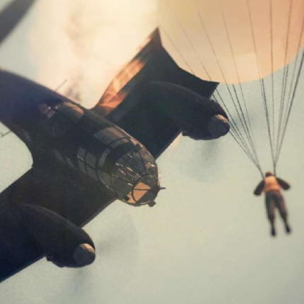 Sky On Fire : 1940 Image