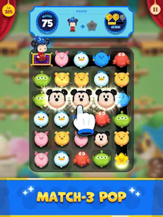 Disney Pop Town! Match 3 Games screenshot