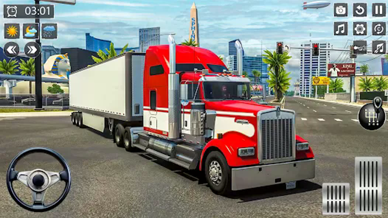 Truck Game Cargo Transport Sim screenshot