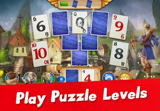 Solitaire Arthur Tale TriPeaks Image