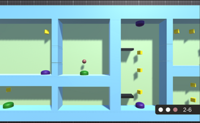 Bounce Ball Get Cubes Image