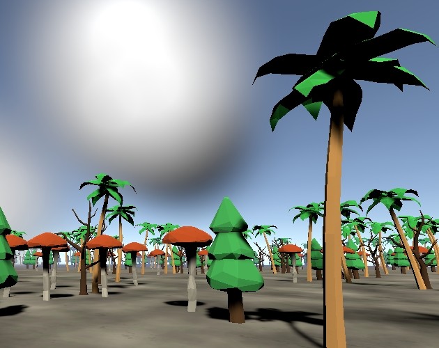 Games like Chunk System Demo: Door Forest