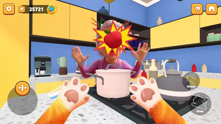 Naughty Cat: Virtual Cat Chaos screenshot