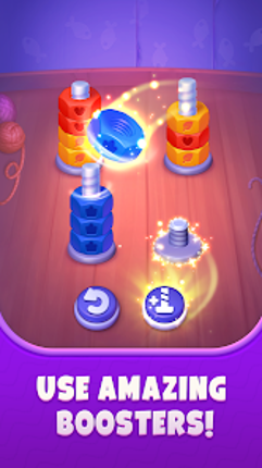 Nuts UP! Bolts Sort Puzzle screenshot