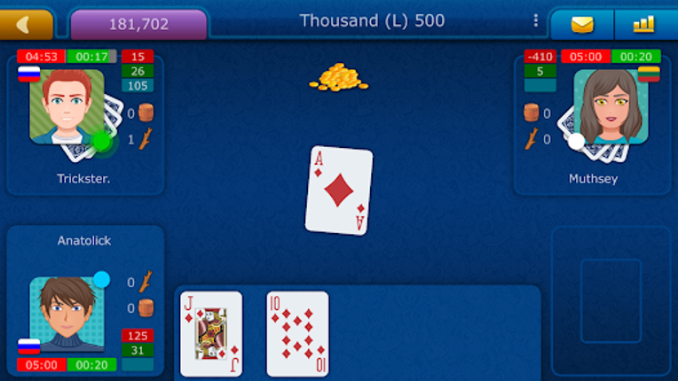 Thousand LiveGames online screenshot