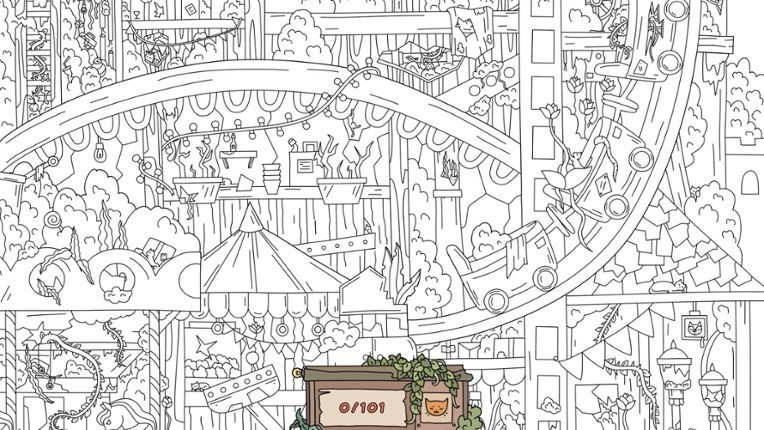 Hidden Cats: Old Amusement Park screenshot
