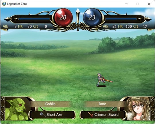 Legend of Zero screenshot