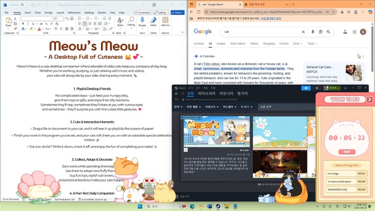 Meow's Meow screenshot