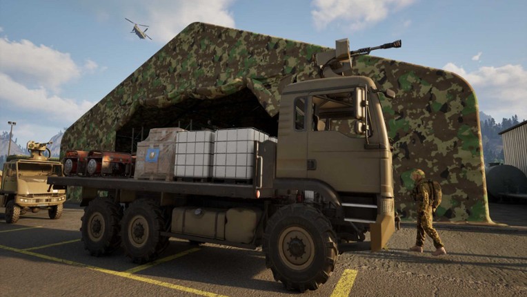 Military Logistics Simulator screenshot
