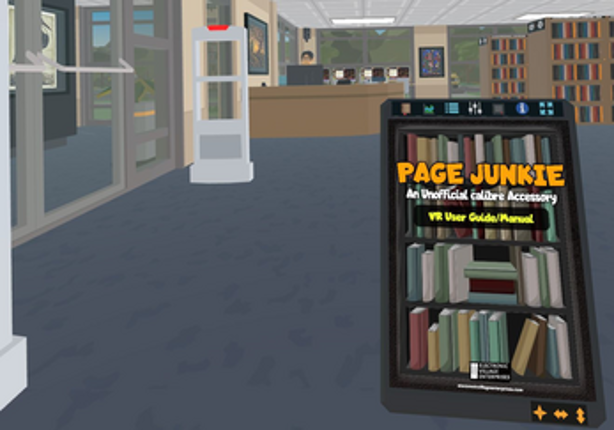 Page Junkie: A calibre accessory for PC Oculus/Meta VR screenshot