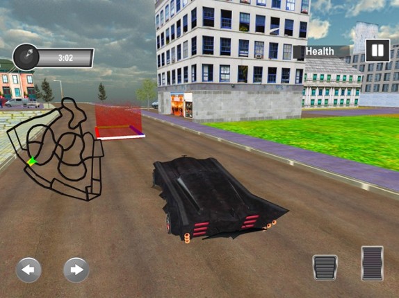 Real Bat Car Driving Simulator – Fast Race on Road screenshot