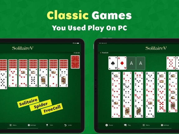 Solitaire Victory for iPad screenshot